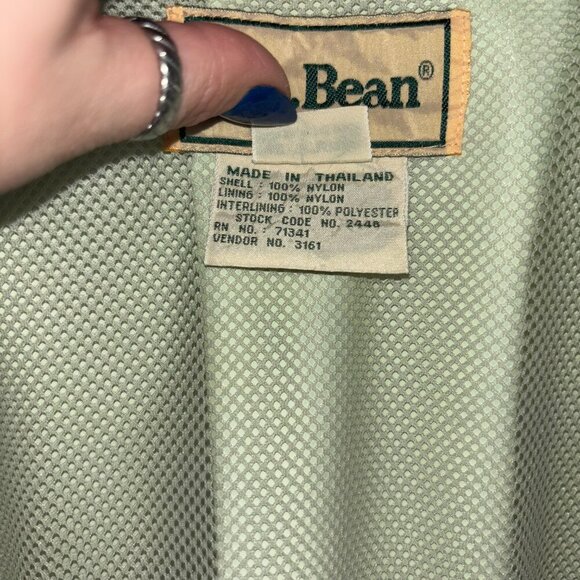Vintage LL Bean Gore-Tex Men’s Jacket – Teal Treasure - Picture 8 of 12